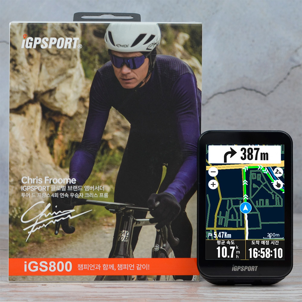 [오늘출발] IGPSPORT IGS800 자전거 GPS 속도계 3.5인치 풀컬러 터치스크린 - 상세 이미지 2