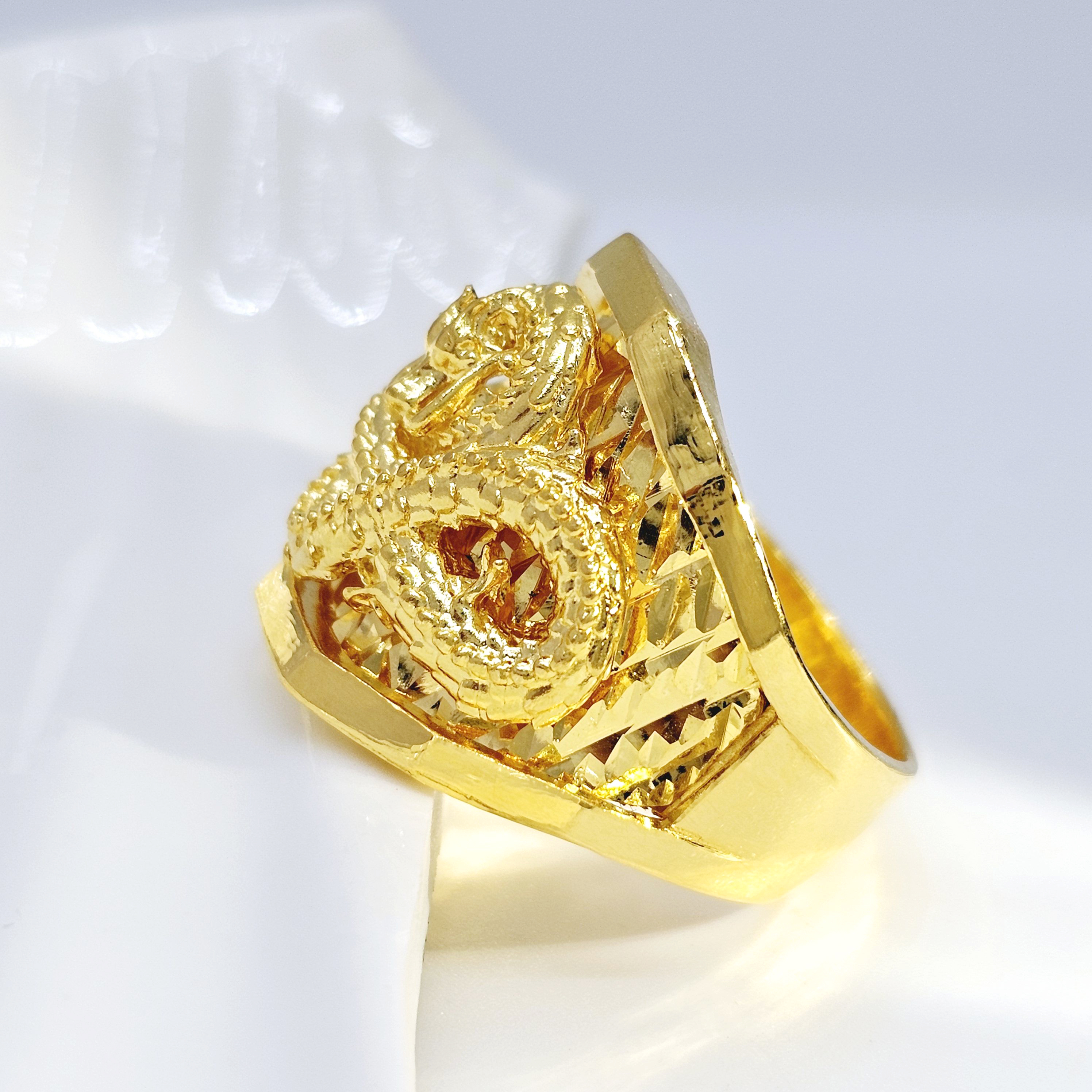 24k 금반지 용반지 남자 순금반지 - 상세 이미지 5