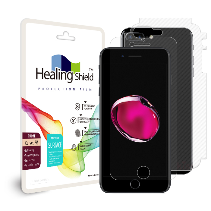 아이폰7 플러스 프라임 고광택 액정보호필름 2매