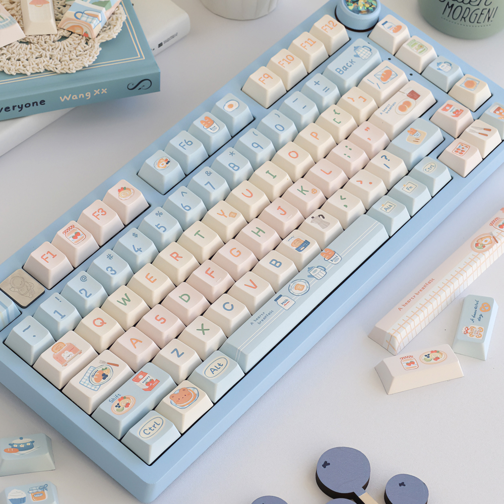 Soulcat 고함량 PBT 염료승화 영문 키캡 153키 커스텀키보드 교체용 (브런치) - 상세 이미지 3