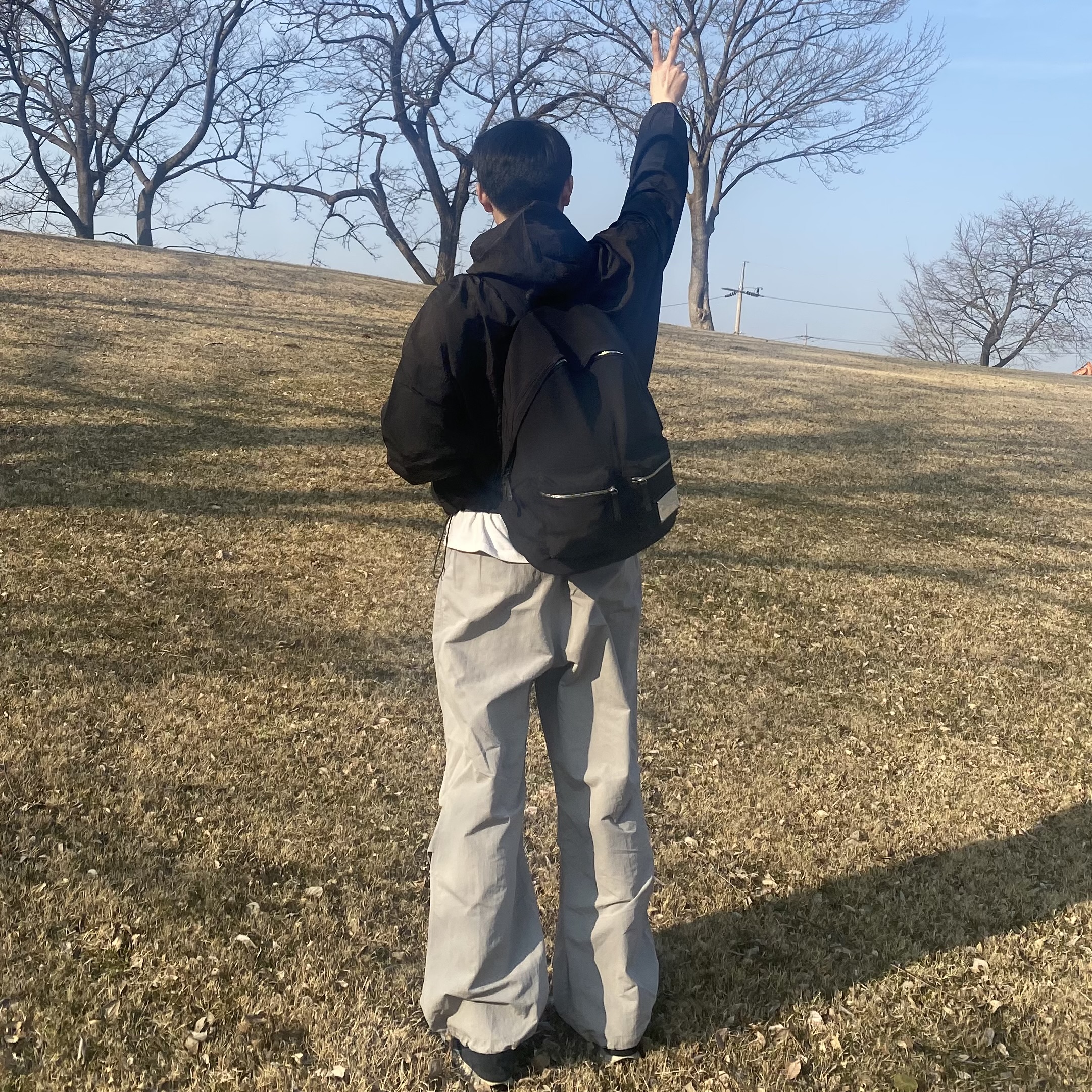 파라슈트 팬츠 조거 바지 벌룬 고프코어 남자 이미지 6