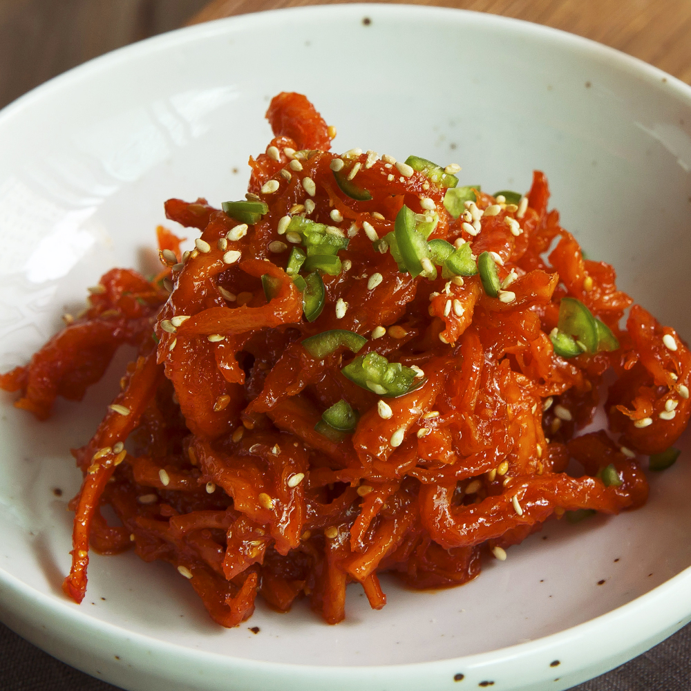 참가득 부드러운 오징어채 진미채 볶음 450g 집밥 별미 반찬 - 상세 이미지 3