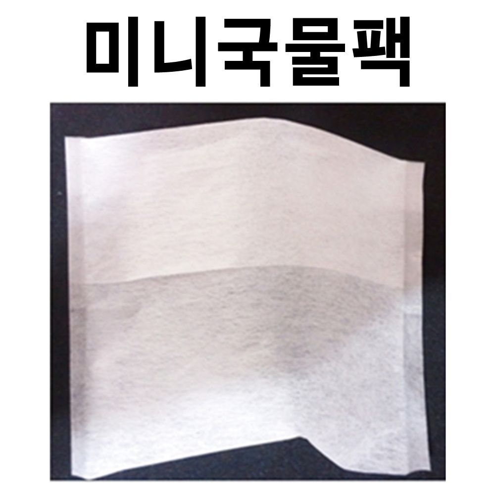 국물팩 100매 다시팩 다시백 차거름망 티백주머니 차망 우림팩 : 금강산업