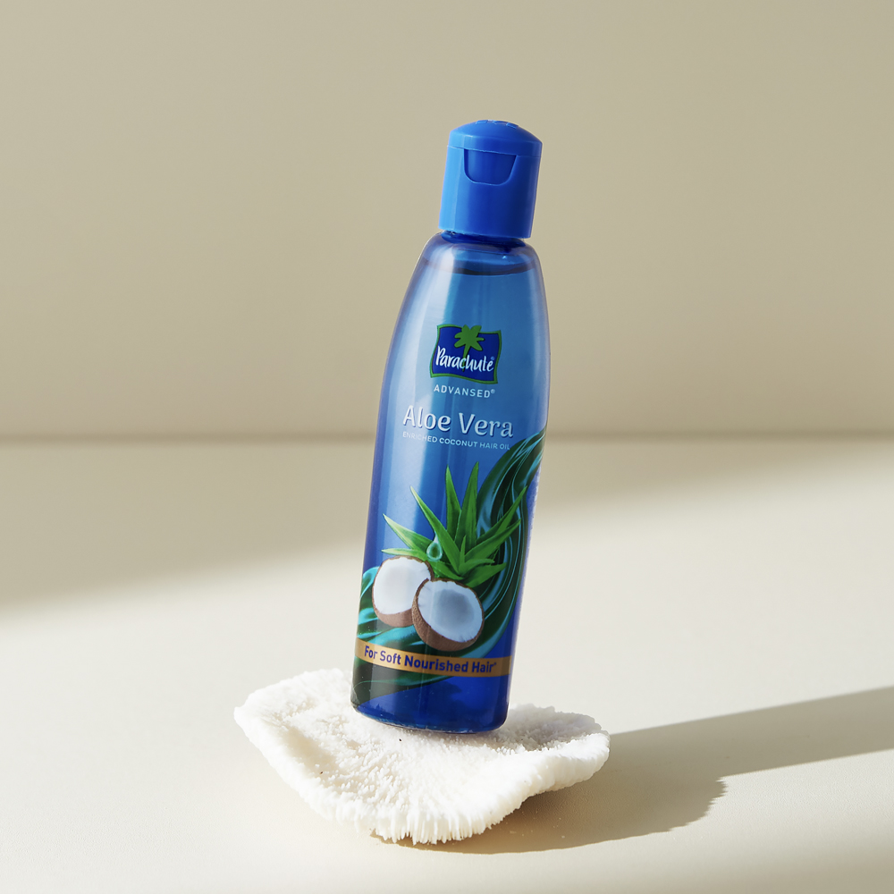 파라슈트 어드밴스드 알로에베라 코코넛 헤어 오일 75ml 단백질 고영양 풍부한 수분감 가벼운 끈적임없는 - 상세 이미지 3