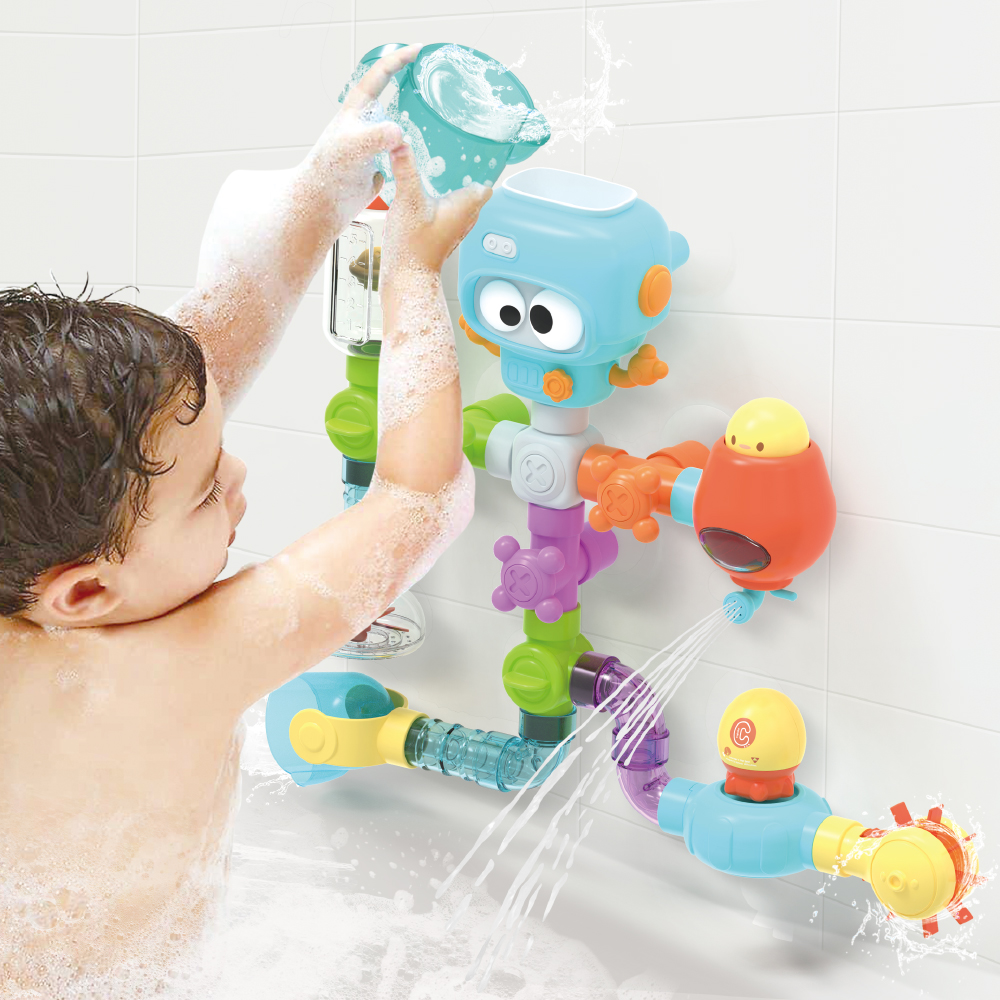 키저스 워터 코딩 파이프 블럭 아기 유아 물놀이 목욕놀이 장난감