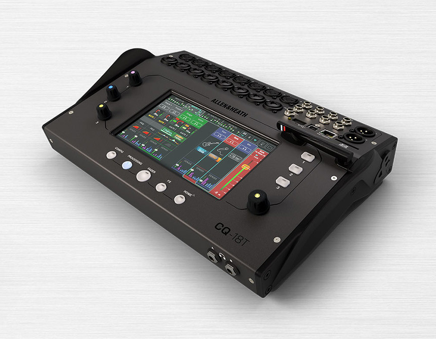 알렌히스 ALLEN & HEATH CQ18T 디지털믹서 터치스크린 포함