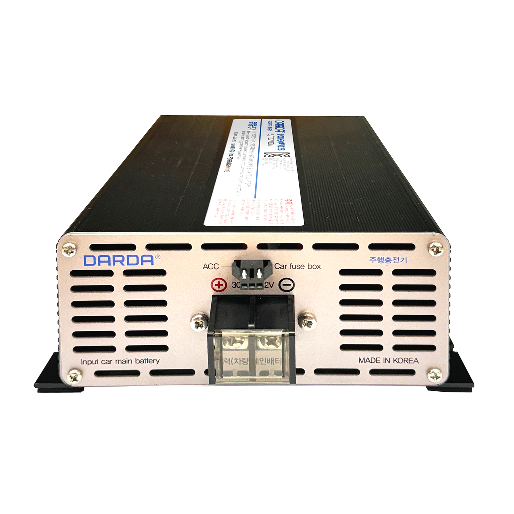 주행 충전기 피앤케이 다르다 국산 DC12V KC 30A 차량용 납축 밧데리 리튬 인산철 - 상세 이미지 4