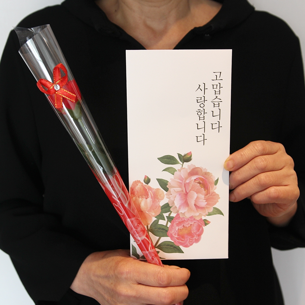 어버이날 스승의날 카네이션 꽃 용돈 봉투 세트 조화 현금 이벤트 선물 부모님 생신 기념일 - 상품 이미지
