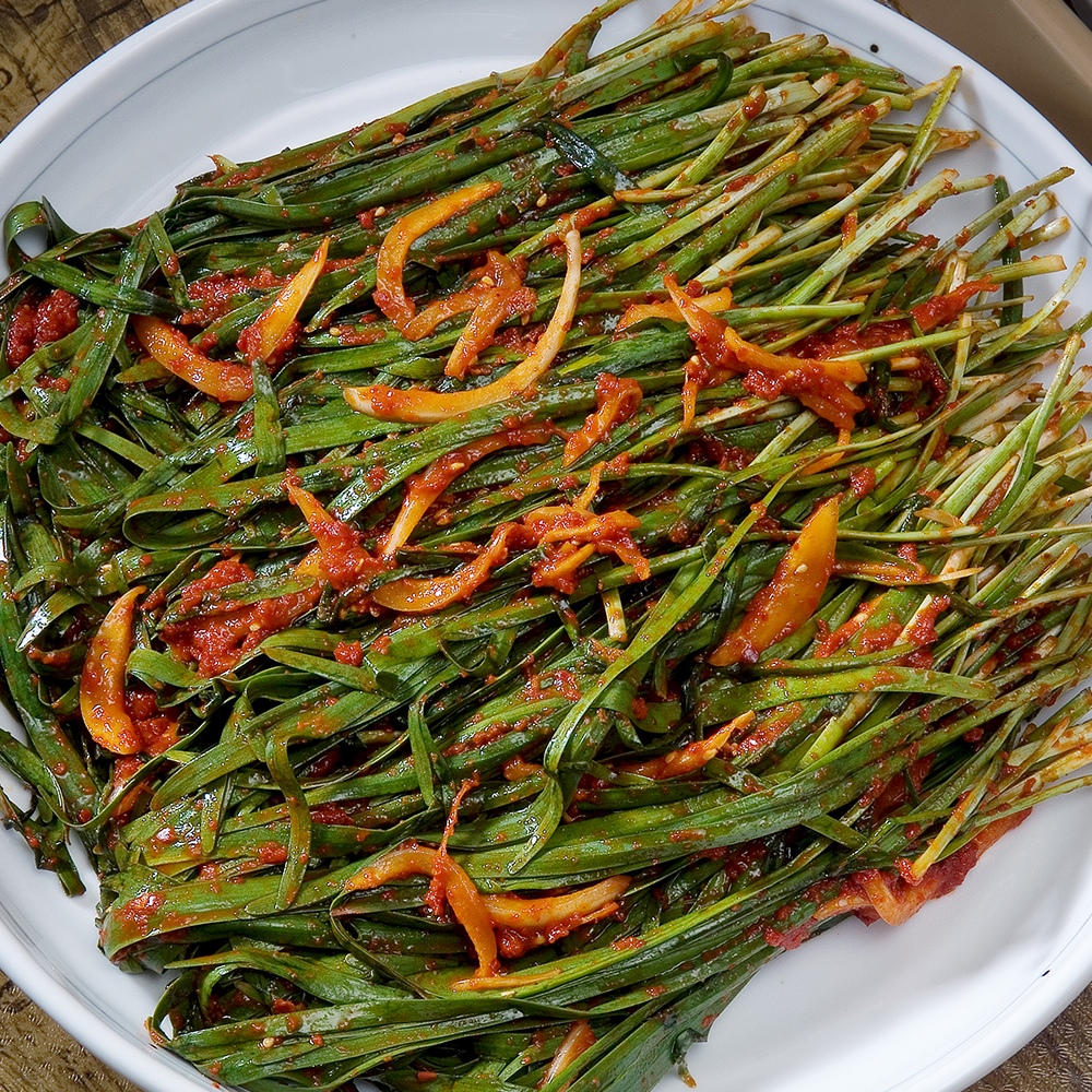 참가득 부추김치 450g 경상도 별미 반찬 정구지 주문 맛보기 - 상세 이미지 3