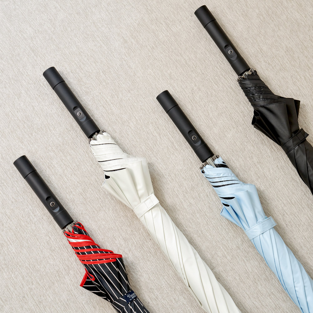 프롬비 이글루 UV자외선 차단 골프 양산 선풍기우산 27인치 FE246 블랙