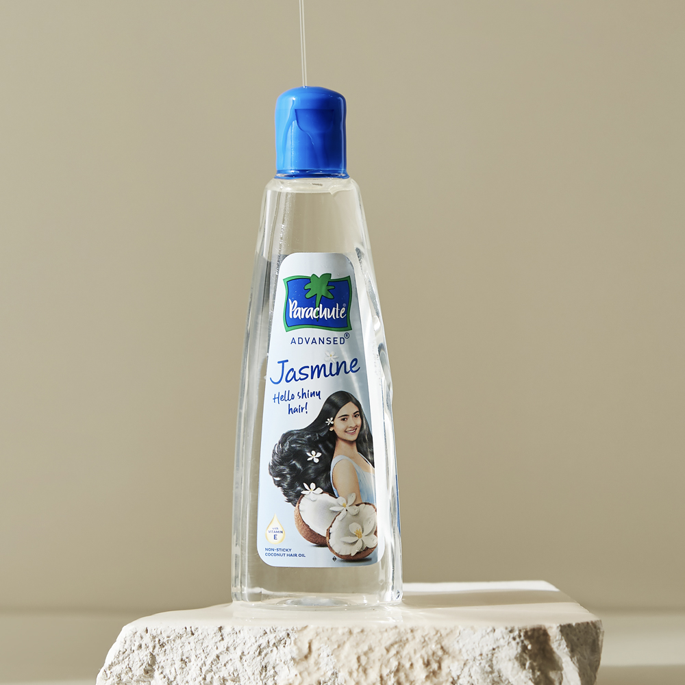 파라슈트 어드밴스드 자스민 코코넛 헤어 오일 90ml 단백질 비타민 고영양 산뜻함 컬링 미용실 곱슬