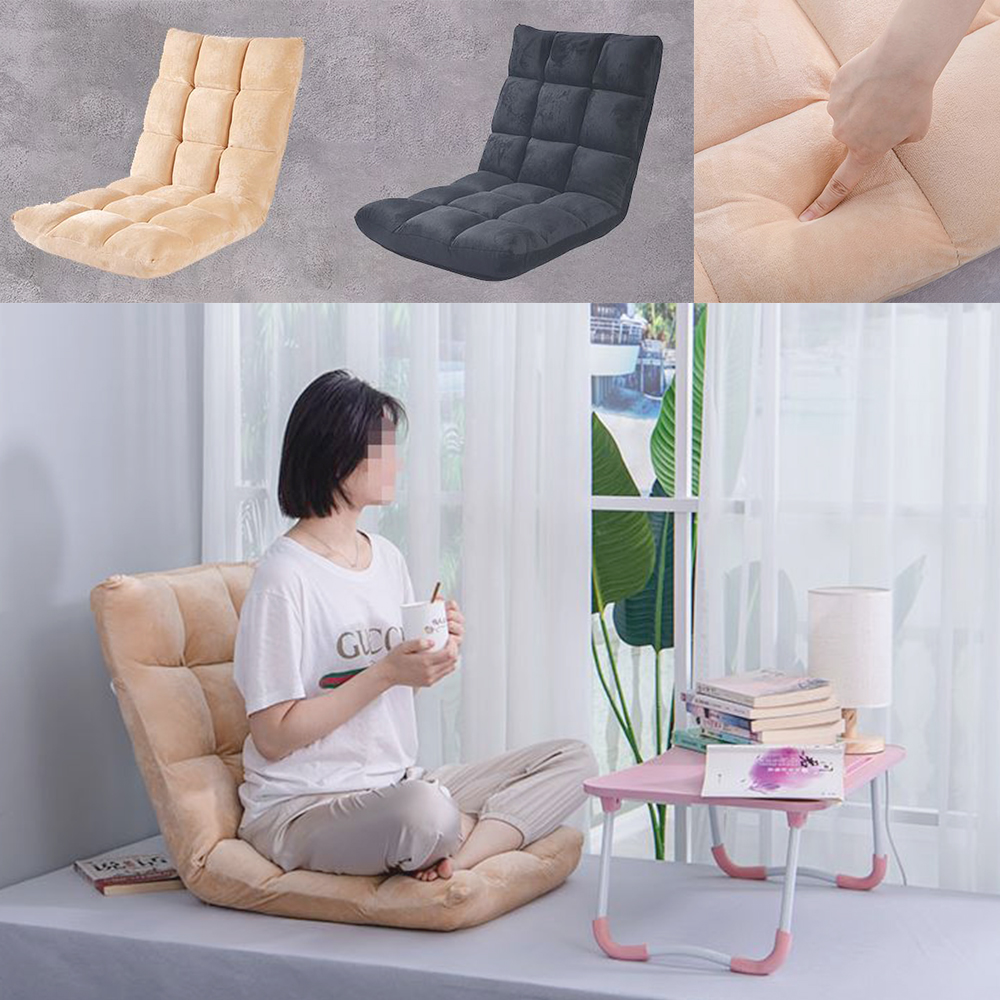 와플 좌식 리클라이너 실내 매트리스 각도조절 폴딩체어 의자