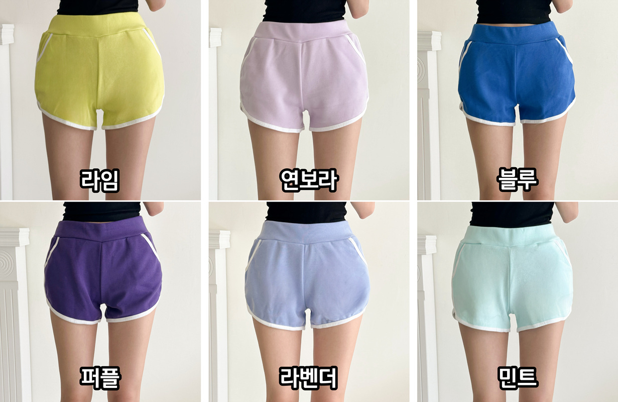 돌핀팬츠 돌핀바지 여름반바지 - 상세 이미지 3