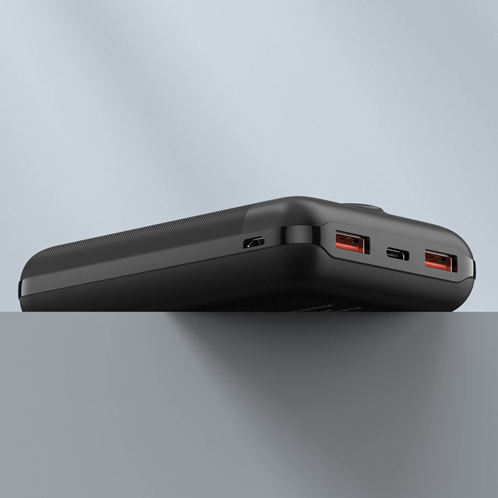 코끼리 20000mAh 보조배터리 미니 슬림 대용량 휴대용 고속 C타입 경량 가벼운 비행기