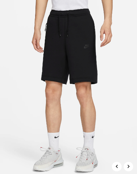 국내매장판 나이키 맨즈 스포츠웨어 테크 플리스 쇼츠 D6 FB8172-010