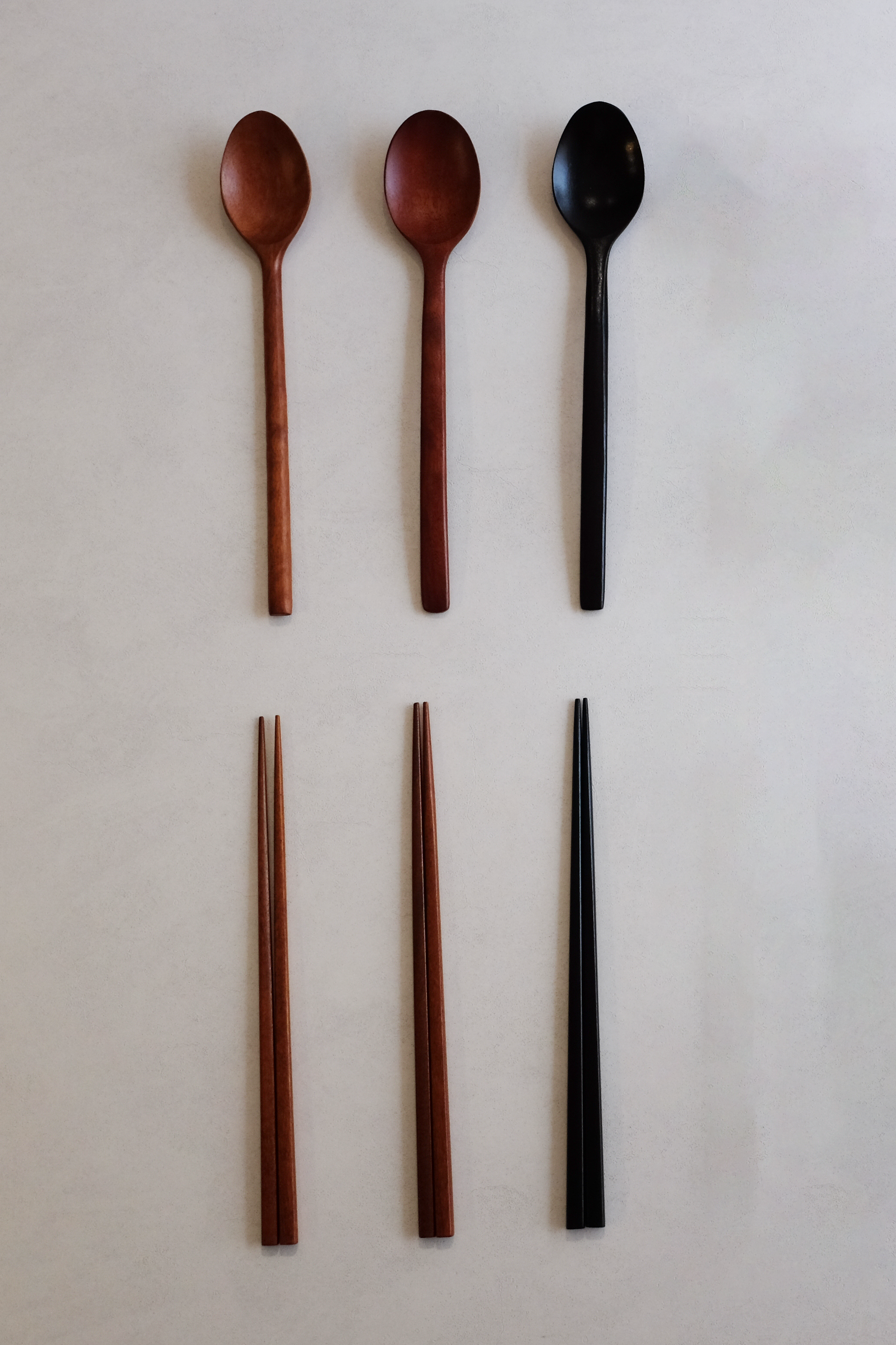 오랜 우드 성인용 수저 숟가락 젓가락 아카시아 나무 원목