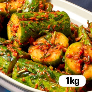참가득 아삭한 오이소박이 1kg / 100%국산 가정식 저녁 밑반찬 밥도... 맛있게 먹은 솔직 후기 - 상품 이미지 1