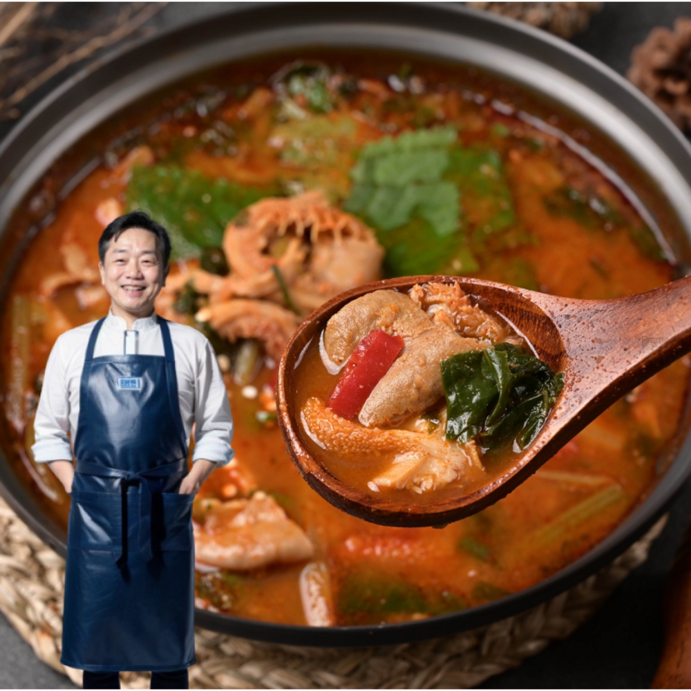 김사부의 특 소 곱창전골 푸짐한 시래기 소양 3인분 : 엠제이에이치유통