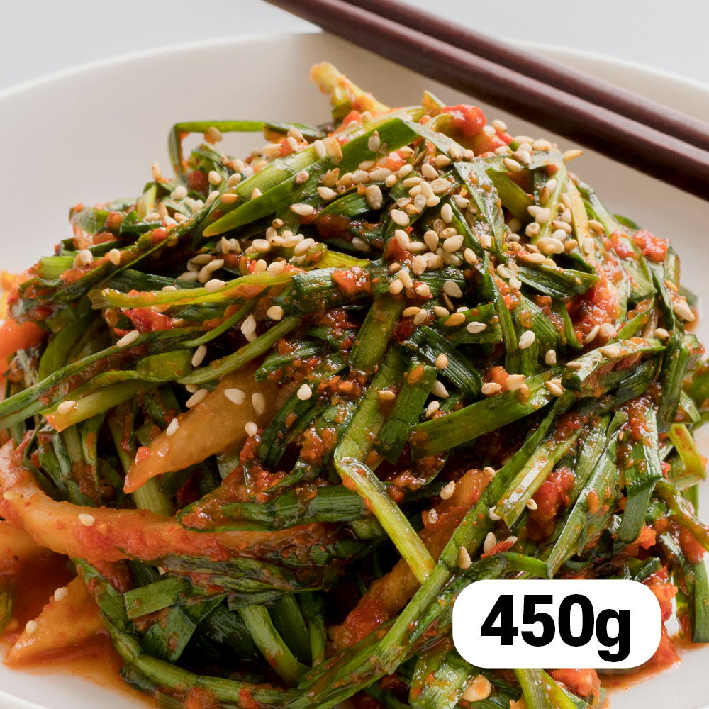 참가득 부추김치 450g 경상도 별미 반찬 정구지 주문 맛보기 - 메인 이미지