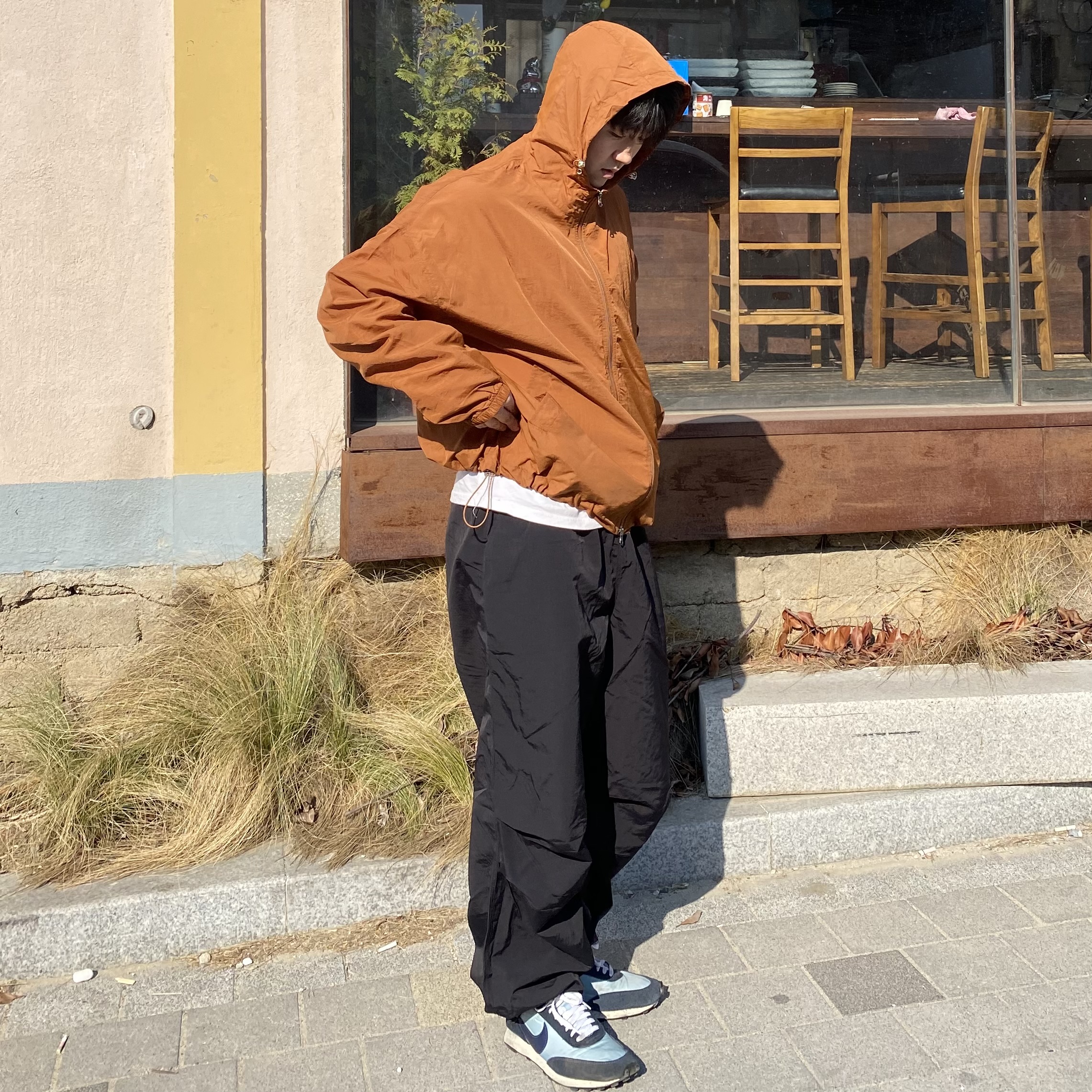 파라슈트 팬츠 조거 바지 벌룬 고프코어 남자 이미지 7