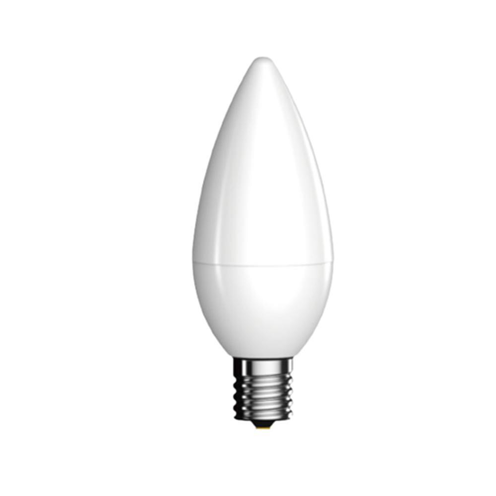 KS LED 촛대구 전구 E17베이스 5W 3000K 전구색