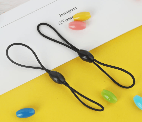 8자 고무줄 10P 다용도 휴대용 스트랩 키링 고리 핸드폰 휴대폰 스마트폰 고리 줄