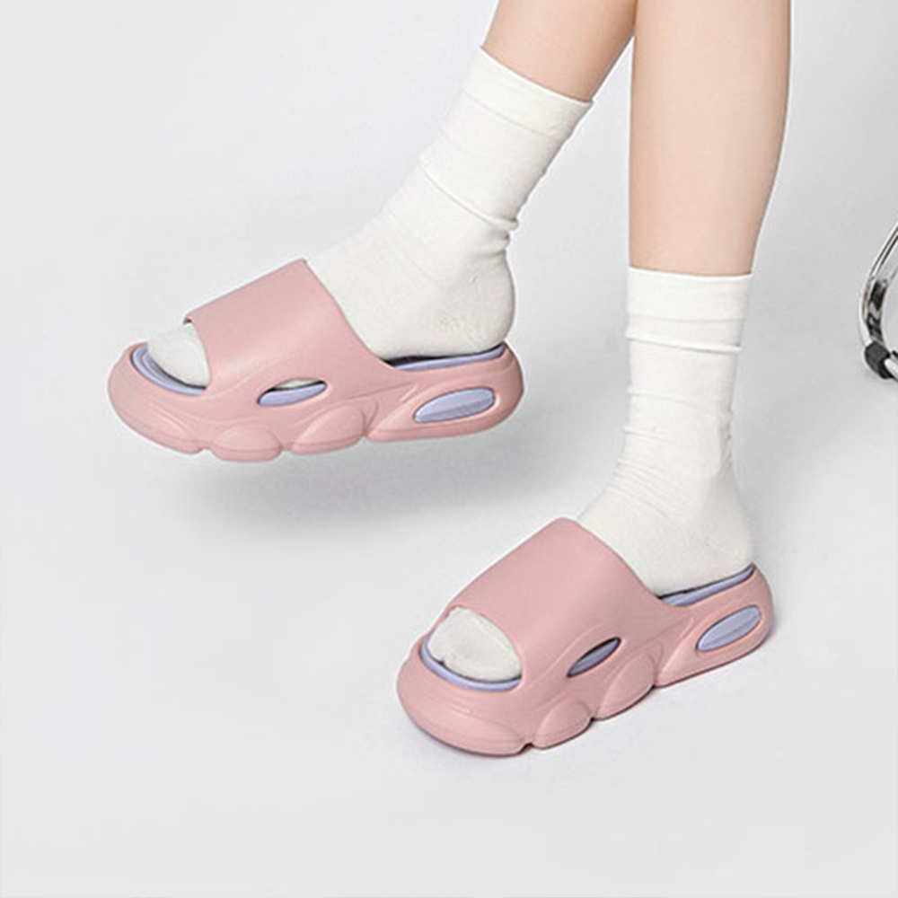 키높이 슬리퍼 통굽 여름 여성 여자 사무실 굽있는 EVA 발 편한 회사 쿠션 간호사 실내