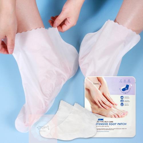 발마스크팩 보습 풋팩 인텐시브 풋패치 쿠니 관리 발팩 각질 케어 : 로뎀나무커머스