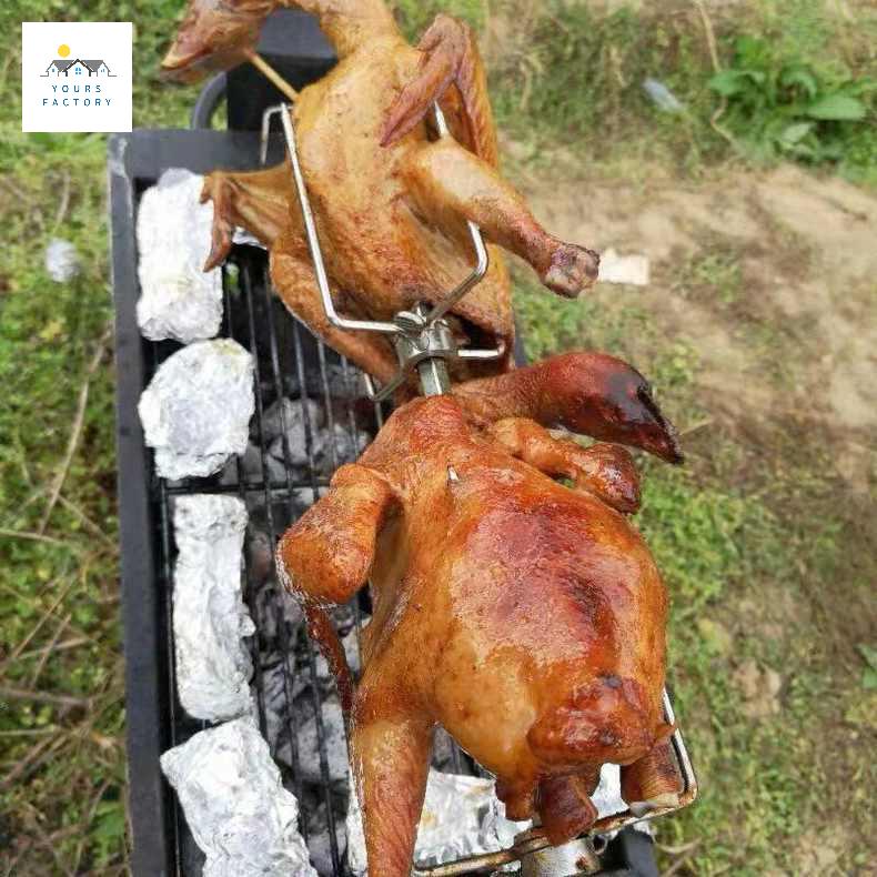 통닭 야외 전기 훈제 드럼통화로 통구이 기계 오븐 - 상품 이미지