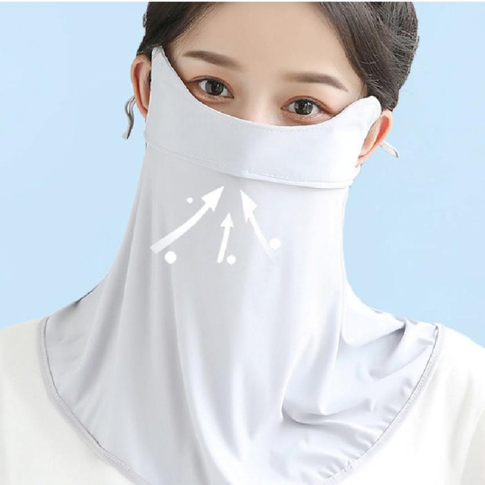 자외선차단롱넥마스크 남성 여성 얼굴 가리는 - 상세 이미지 2
