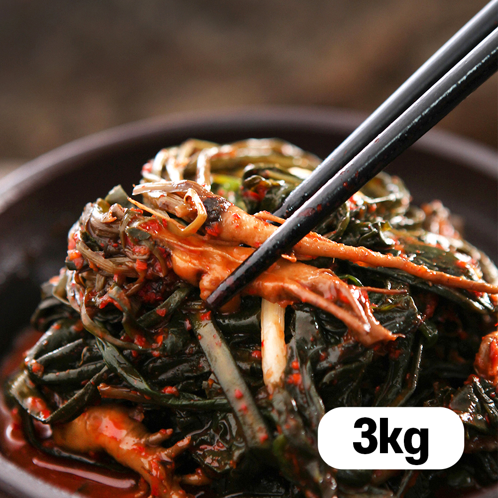 참가득 향긋한 고들빼기 김치 3kg, 1개 - 메인 이미지