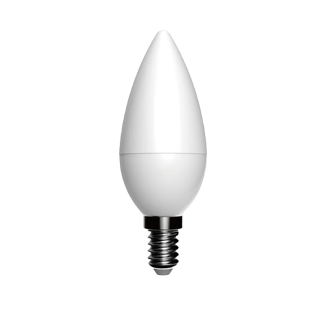 저전력 LED 촛대구 전구 E14 5W 3000K 375lm