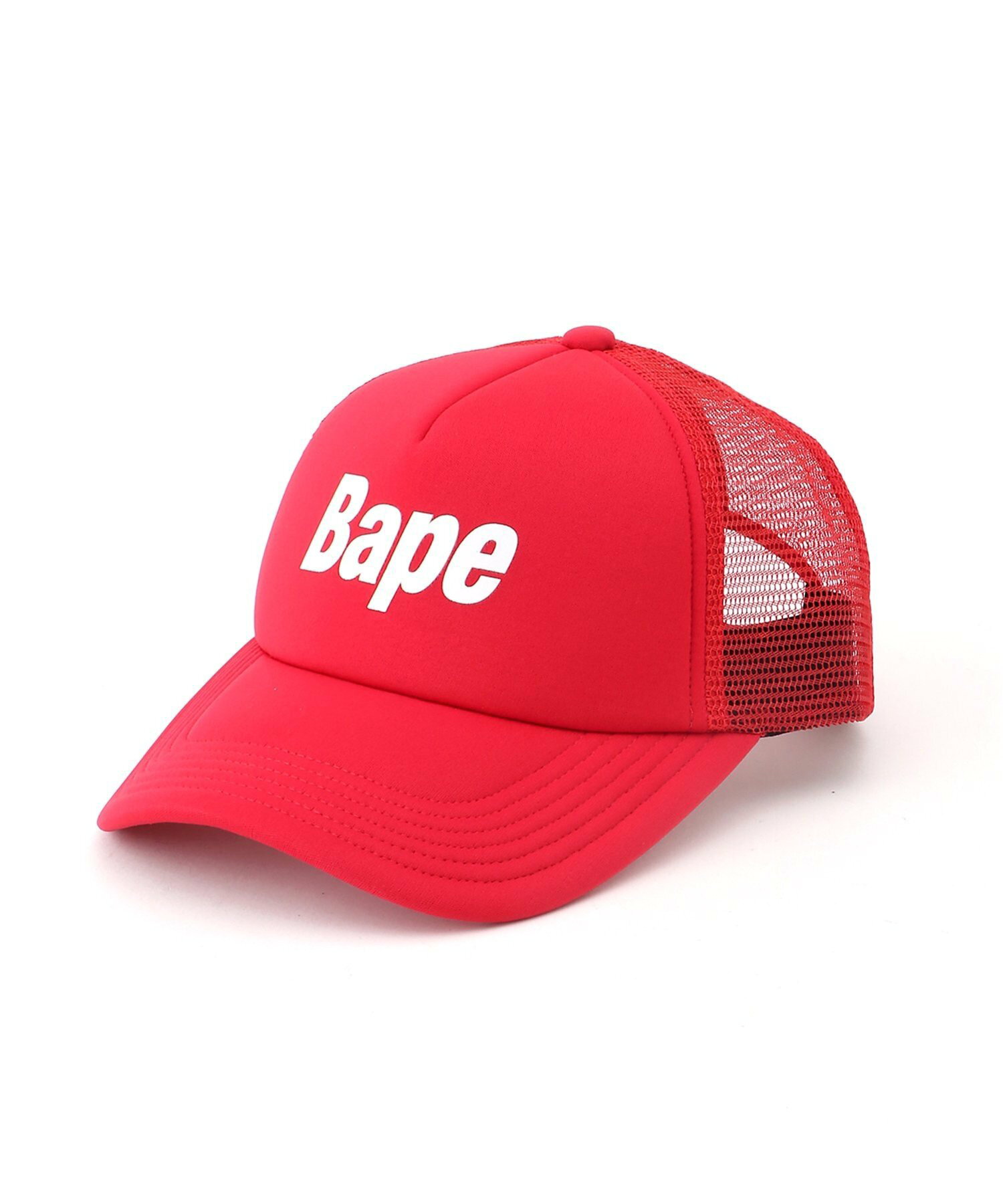베이프 BAPE LOGO 로고 메쉬 캡 모자 남녀공용 - 상세 이미지 4