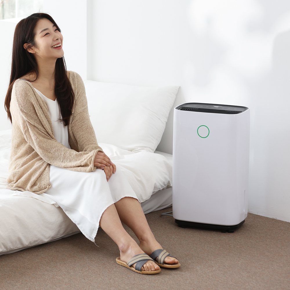 대우 24L 가정용 제습기 원룸 욕실 세탁실 화장실 대용량 저소음 미니제습기 OP2000