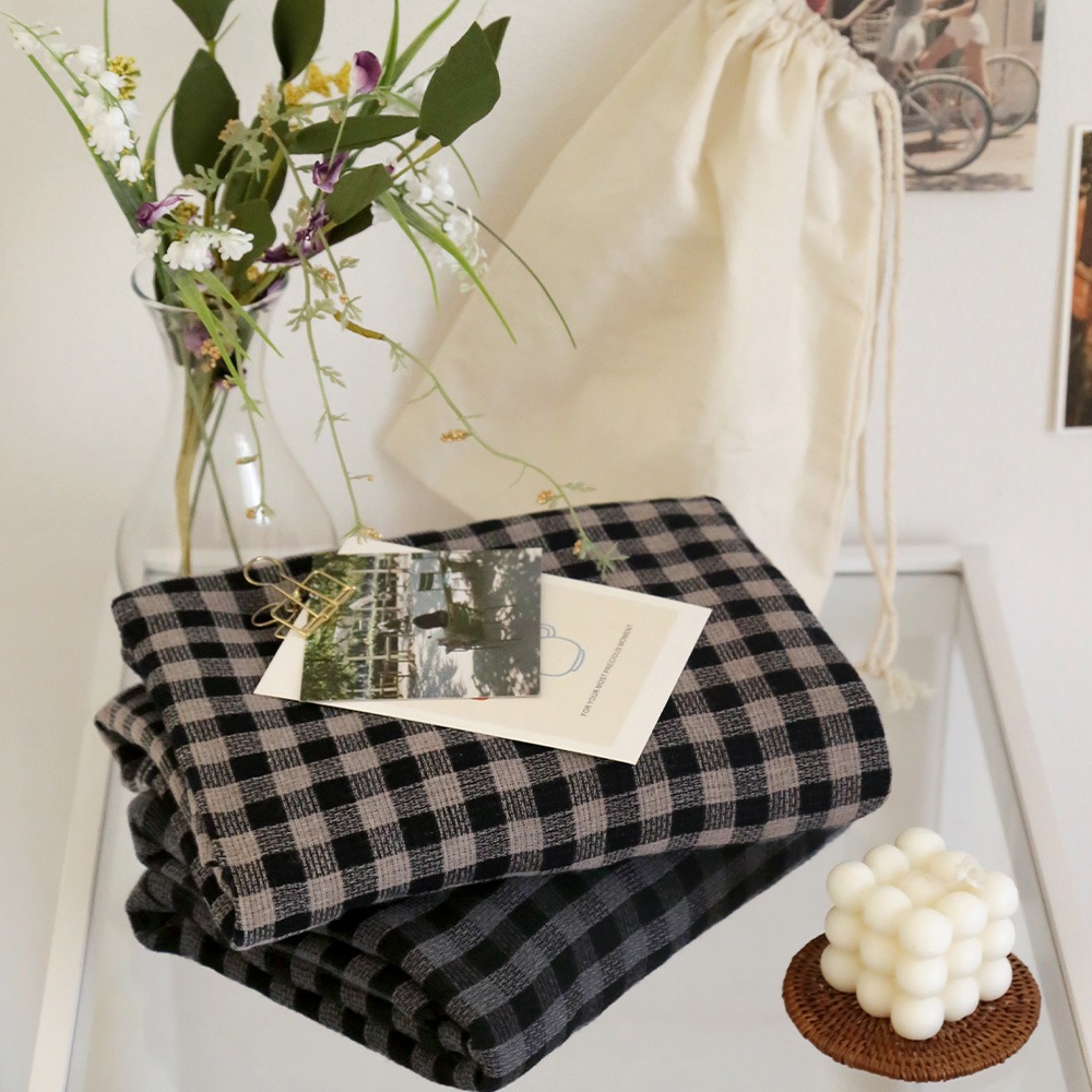 간절기 이중거즈 블랭킷/담요+파우치 set 피크닉 캠핑 29종 택1