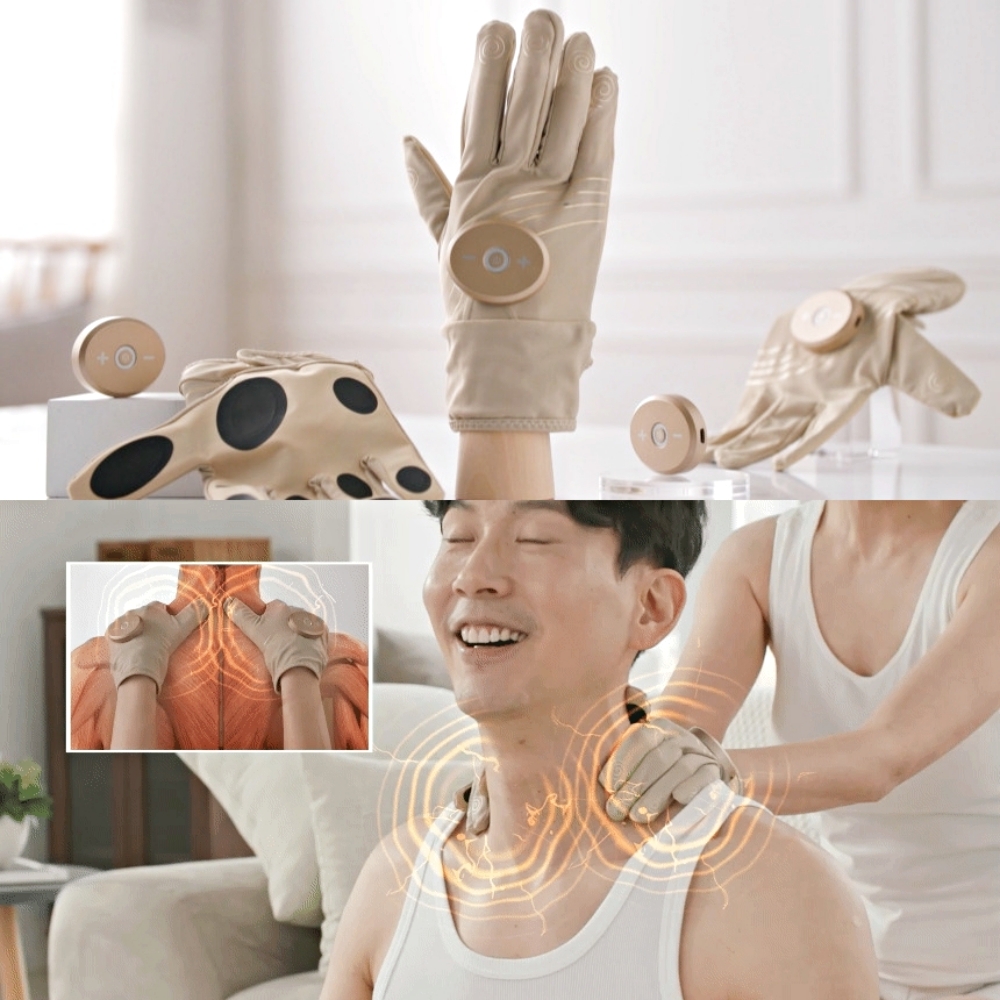 영국 마이가 싹풀려88 무선 장갑형 마사지기 안마기 휴대용 손마사지기 전신 어깨마사지기 - 상세 이미지 4