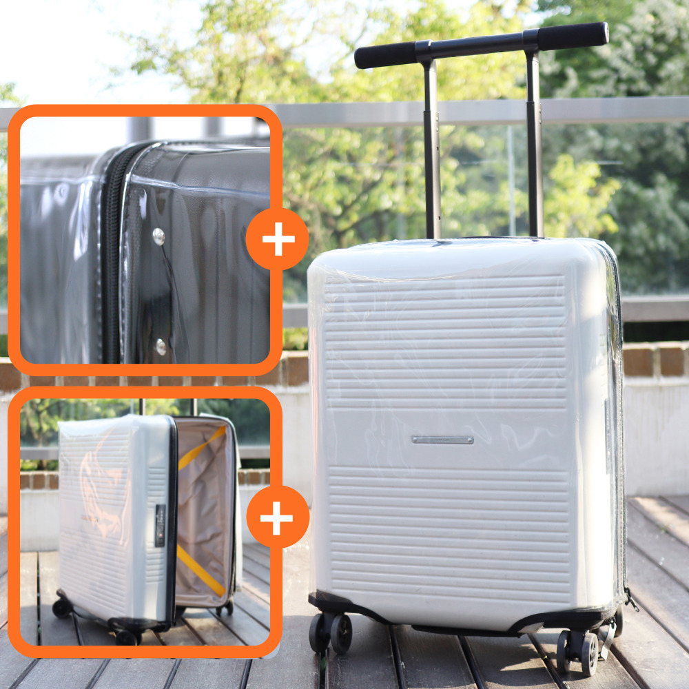 와이디홈즈 올디렉 캐리어커버, 캐리어 보호, 투명 캐리어커버, 방수 캐리어커버, 여행 필수템, 캐리어 기스 방지