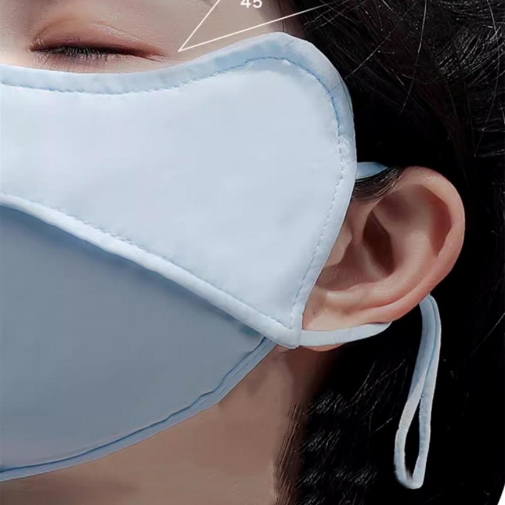 기미방지마스크 얼굴가리는 운전 캐디 골프 이미지 8