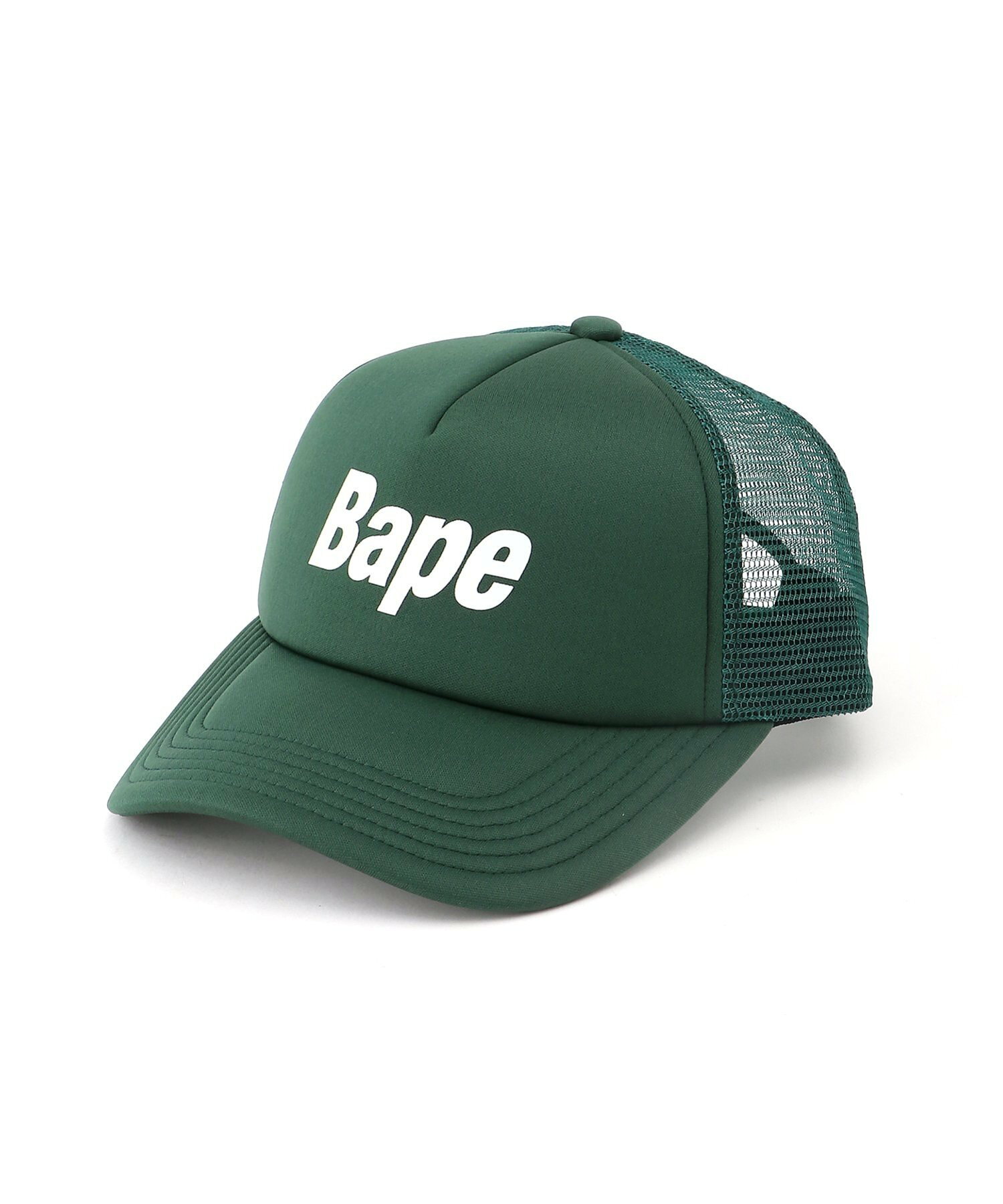베이프 BAPE LOGO 로고 메쉬 캡 모자 남녀공용 - 상세 이미지 2