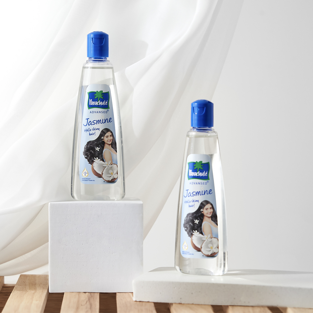 파라슈트 어드밴스드 자스민 코코넛 헤어 오일 190ml 단백질 비타민 고영양 산뜻함 컬링 미용실 곱슬