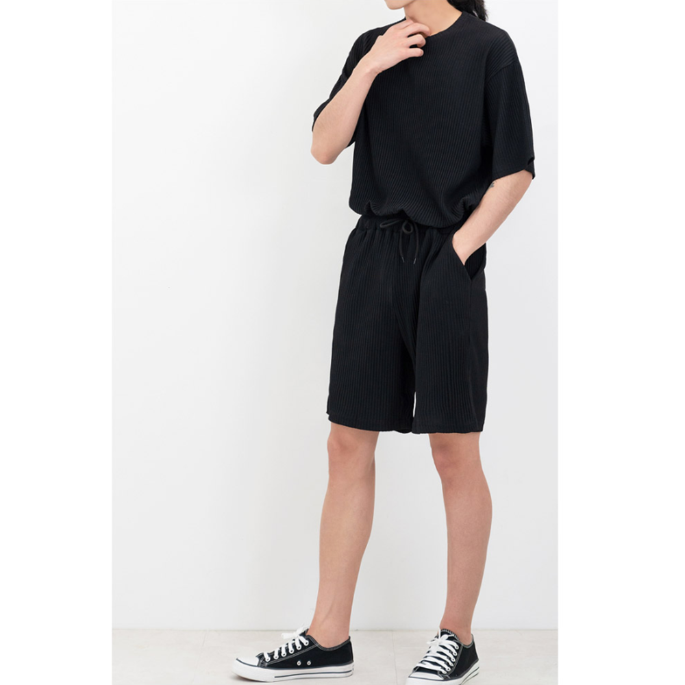 집에서입는반바지 파자마 성인실내복 남자플리츠 잠옷 이지웨어 - 상세 이미지 4