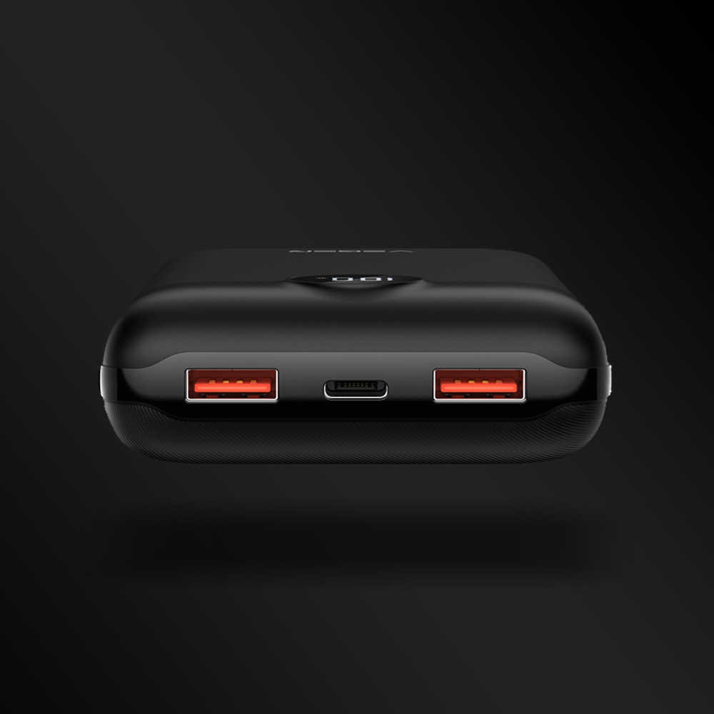 코끼리 20000mAh 보조배터리 미니 슬림 대용량 휴대용 고속 C타입 경량 가벼운 비행기