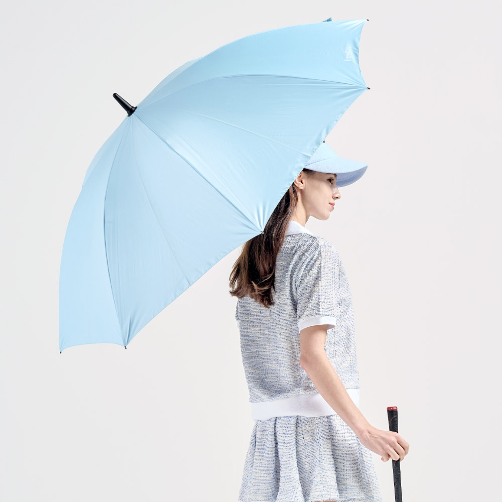 프롬비 이글루 UV자외선 차단 골프 양산 선풍기우산 27인치 FE246 스카이블루 - 상품 이미지