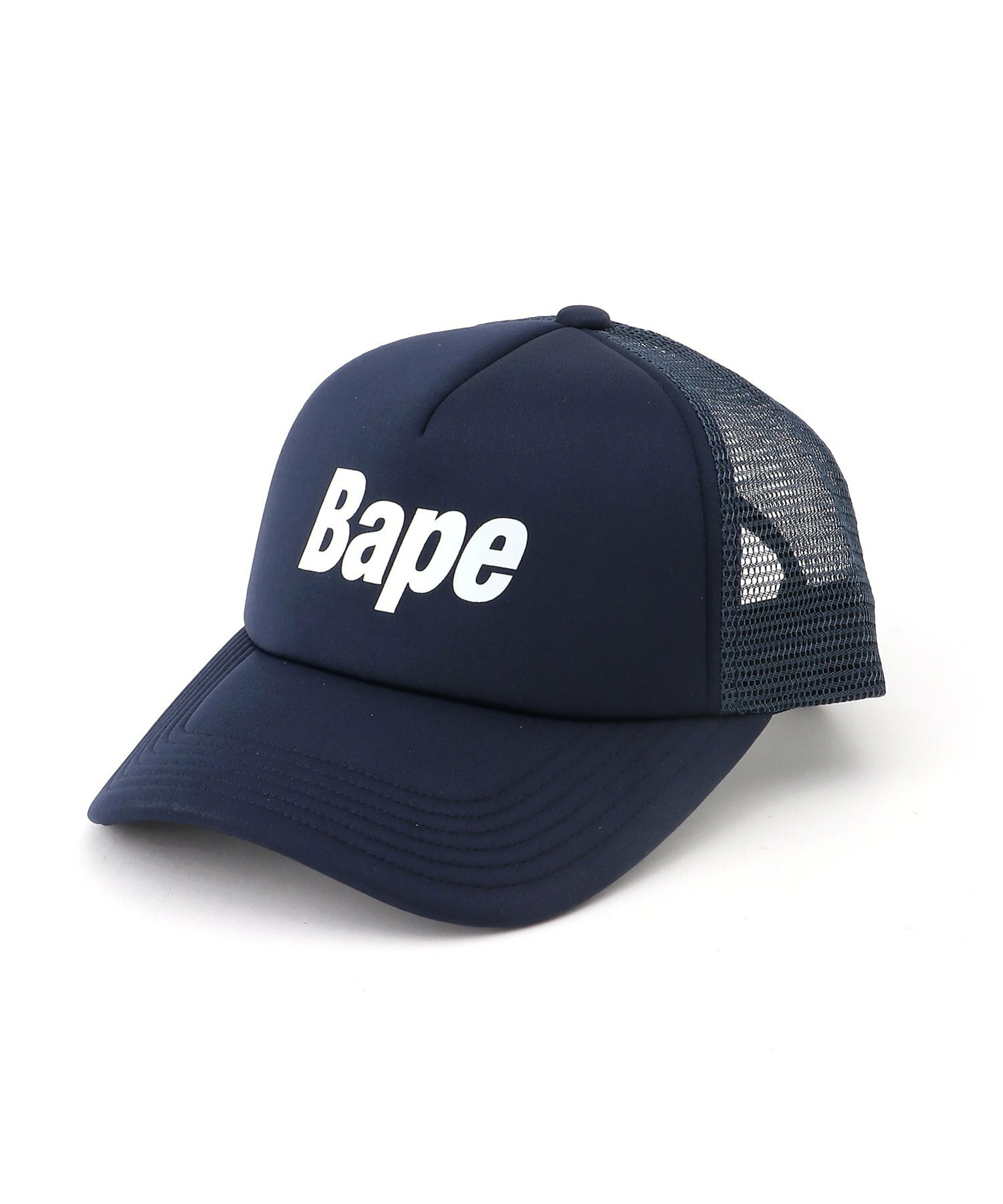 베이프 BAPE LOGO 로고 메쉬 캡 모자 남녀공용 - 상세 이미지 3