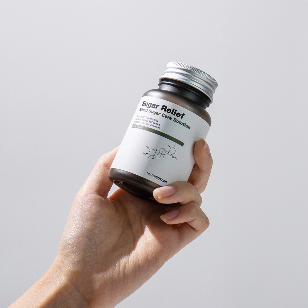 슈가릴리프 바나바잎 추출물 혈당 관리 코로솔산 크롬 케어 영양제 솔루션 60정, 1개 이미지 2