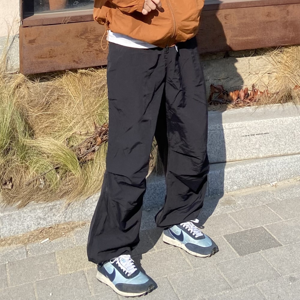 파라슈트 팬츠 조거 바지 벌룬 고프코어 남자 - 상세 이미지 3