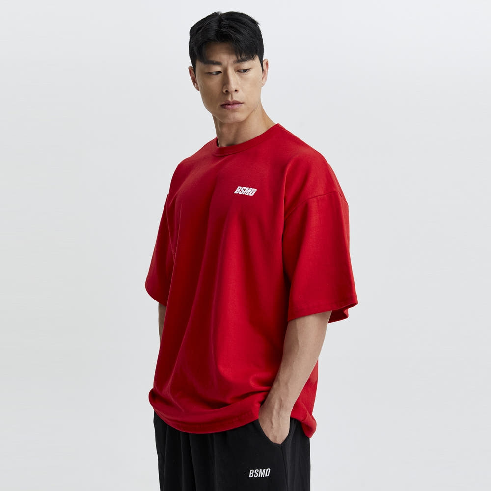 비스트모드 심플로고 헬스 오버핏 반팔 티셔츠 무지 가격 비교 비스트모드 비스트모드 심플로고 헬스 오버핏 반팔 티셔츠 무지