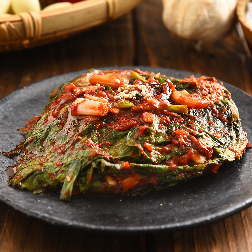 참가득 짜지 않고 향긋한 깻잎김치 450g, 1개 - 상품 이미지