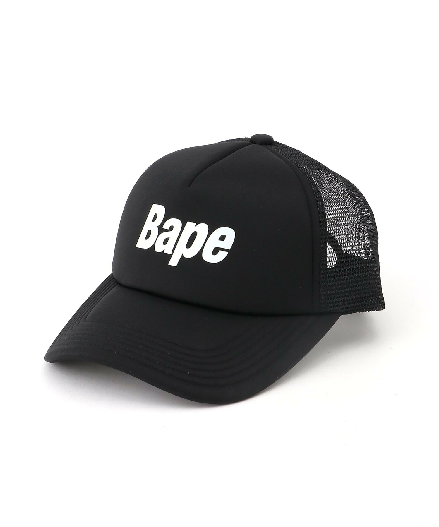 베이프 BAPE LOGO 로고 메쉬 캡 모자 남녀공용 - 메인 이미지