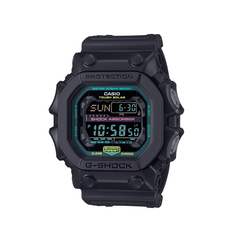 카시오 CASIO 지샥 남성 젤리 우레탄 밴드 스포츠 손목 시계 GX-56MF-1JF - 메인 이미지